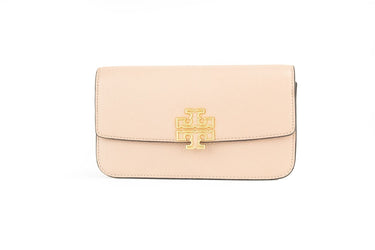 Britten Small Meadowsweet Leather Chain Wallet Crossbody Bag
